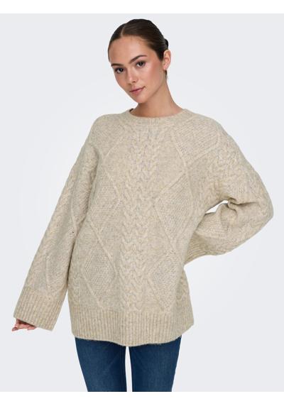 Свитер с круглым вырезом »SILJA L/S LONG CABLE PULLOV. KNT NOOS«