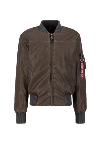 Куртка-бомбер Men - Bomber Jackets MA-1 Faux Leather Vintage