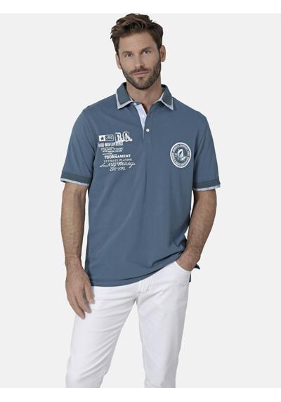 Рубашка-поло с двойным воротником Poloshirt BELLAVENTTI