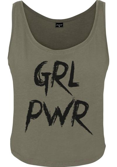 Мышечная рубашка Damen Ladies GRL PWR Tank