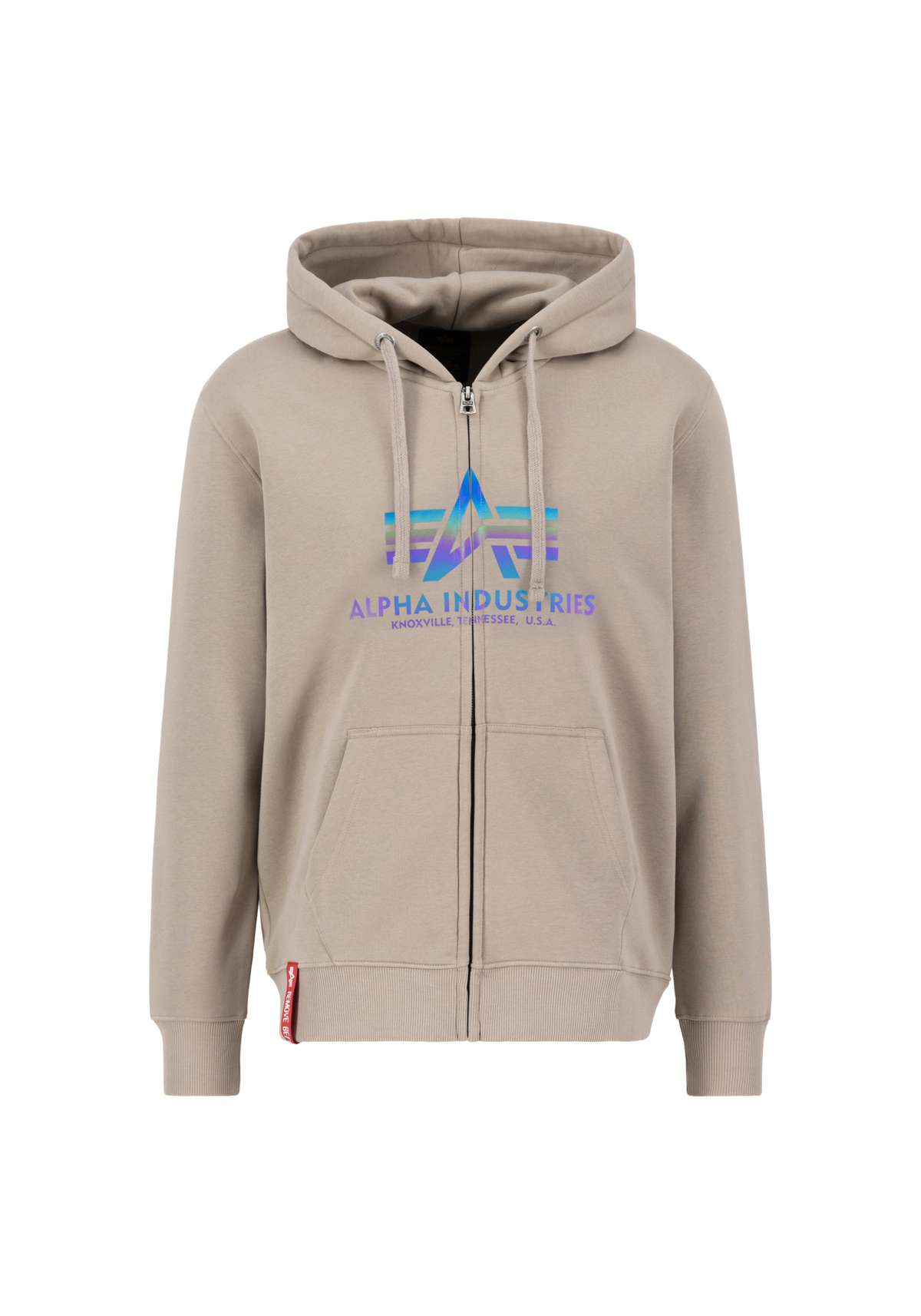 Толстовка с капюшоном Men - Hoodies Basic Zip Hoodie Rainbow Refl.