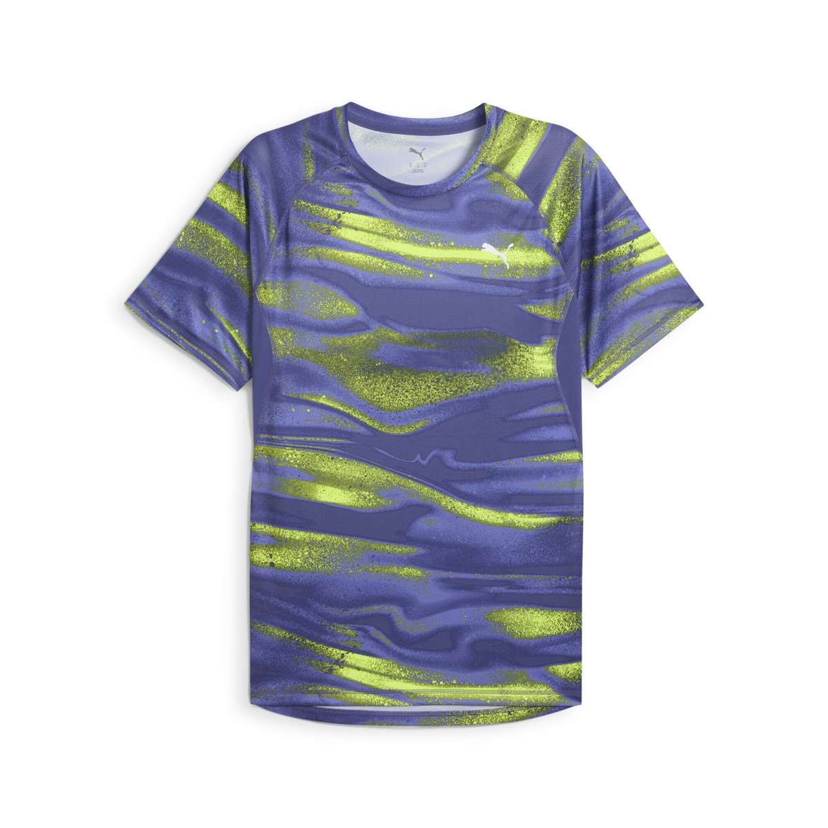 Беговая рубашка VELOCITY Lauf-T-Shirt mit Allover-Print Herren