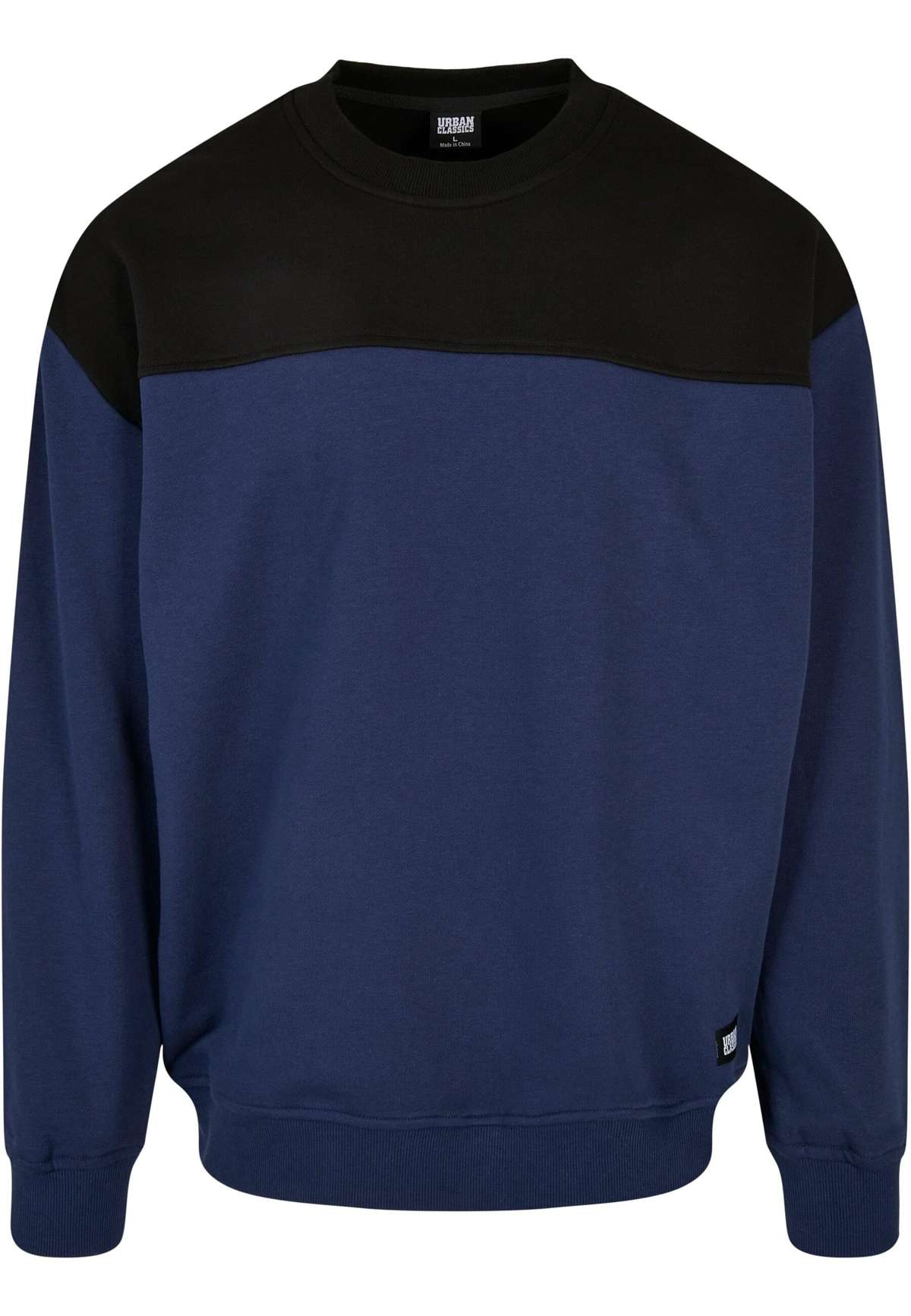 Свитер с круглым вырезом Urban Classics Herren Upper Block Crewneck