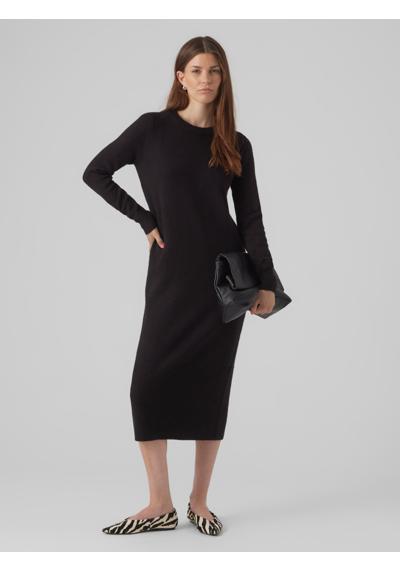 Трикотажное платье »VMPLAZA LS O-NECK CALF DRESS GA BOO«