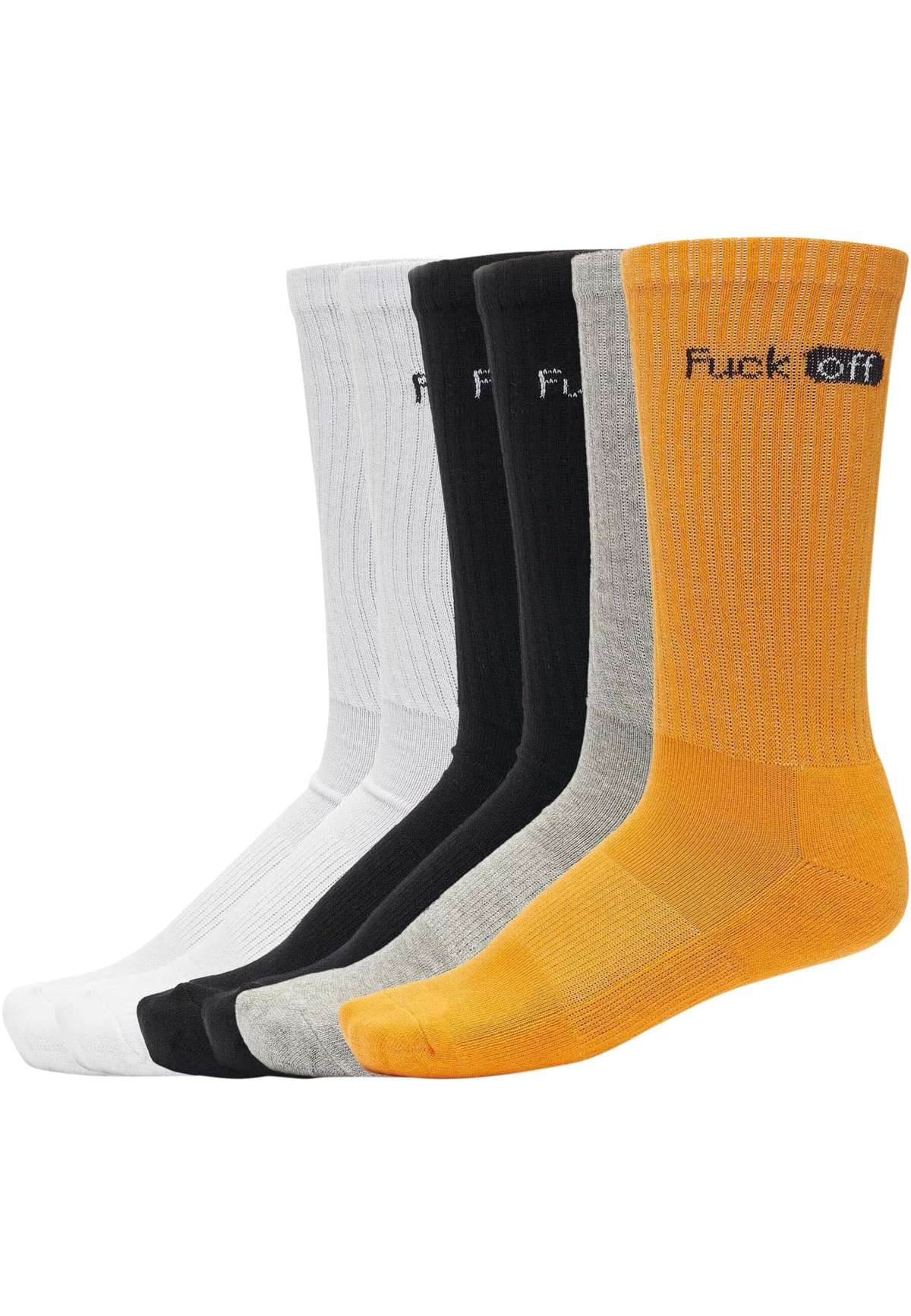 чулки»Unisex Fuck Off Socks 6-Pack«