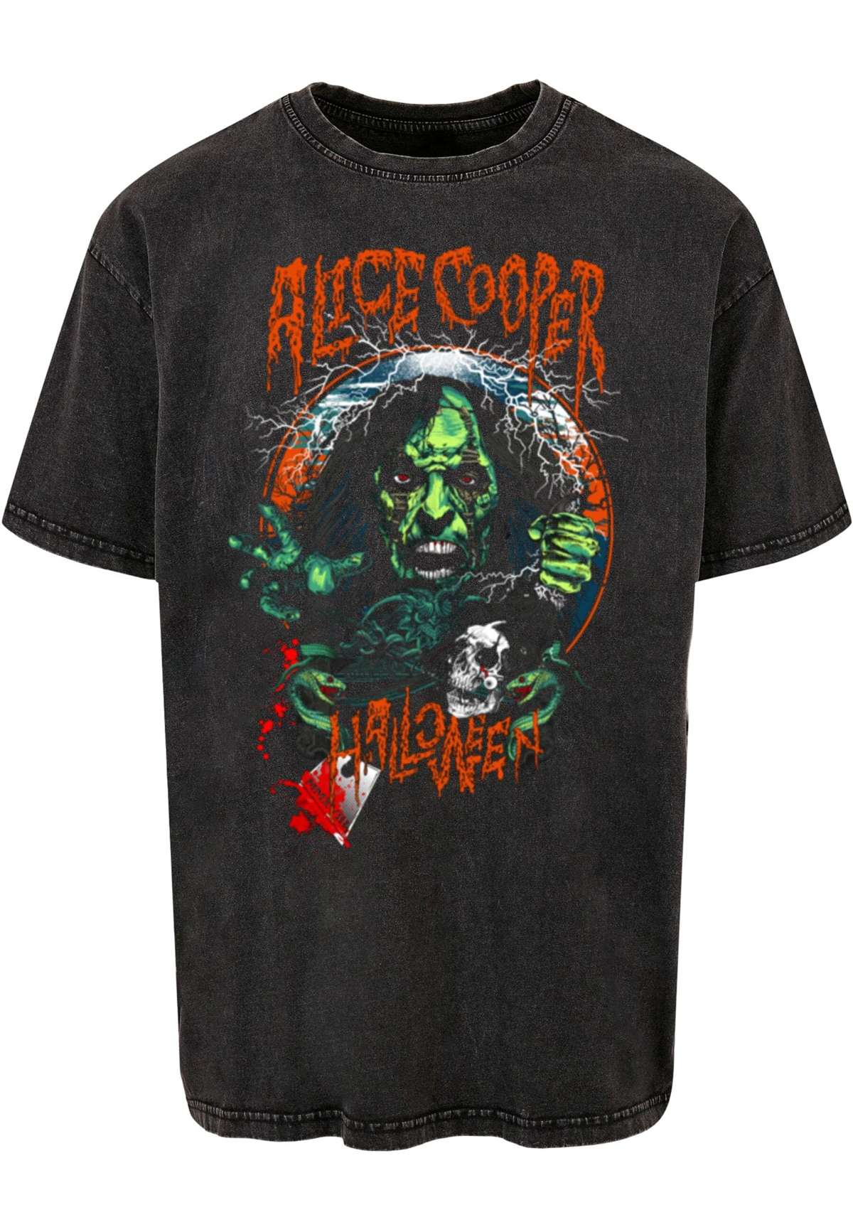 футболка»Herren Alice Cooper - Guillotine Washed Oversize Tee«