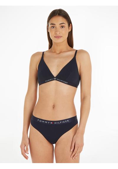 Трусы с фирменным лейблом Tommy Hilfiger THONG