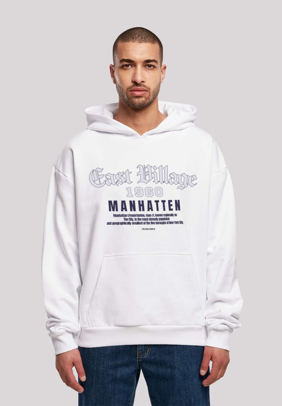 Толстовка с капюшоном»East Village Manhatten OVERSIZE HOODIE«