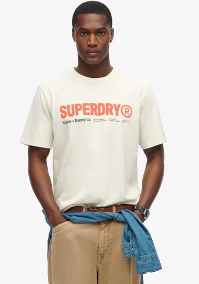 рубашка с круглым вырезом UTILITY SPORT LOGO LOOSE TEE