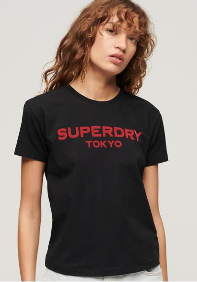 Рубашка с коротким рукавом »SPORT LUXE GRAPHIC FITTED TEE«