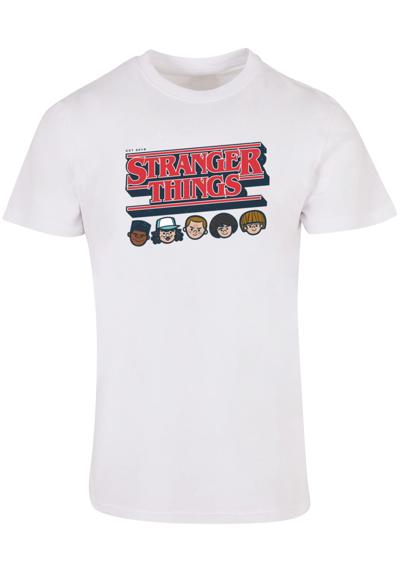 футболка»Herren Stranger Things - Caricature Logo T-Shirt«