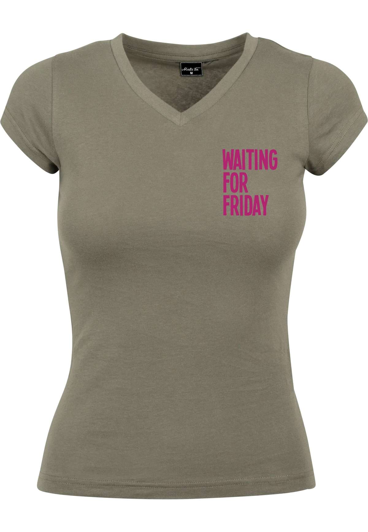 футболка»Damen Ladies Waiting For Friday Box Tee«