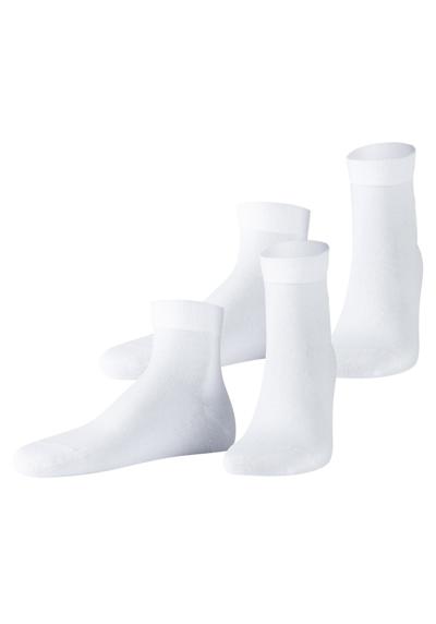 Короткие носки Socken Unisex premium essential organic cotton Quarter 2p 2er Pack