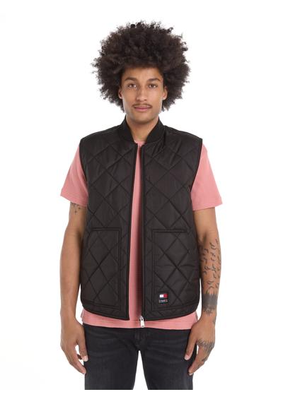 Стеганый жилет с модным ромбовидным узором. TJM REG ENTRY VEST