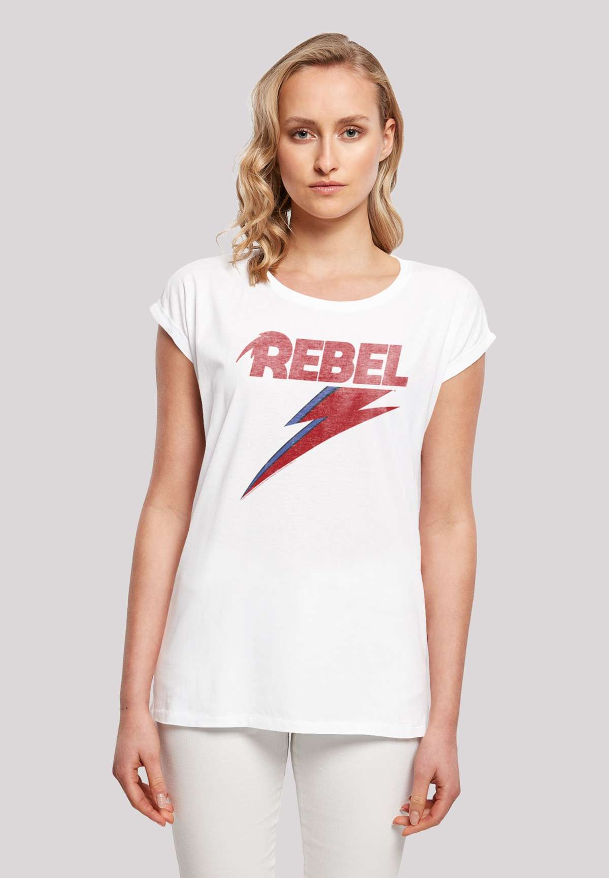 футболка »David Bowie Distressed Rebel«