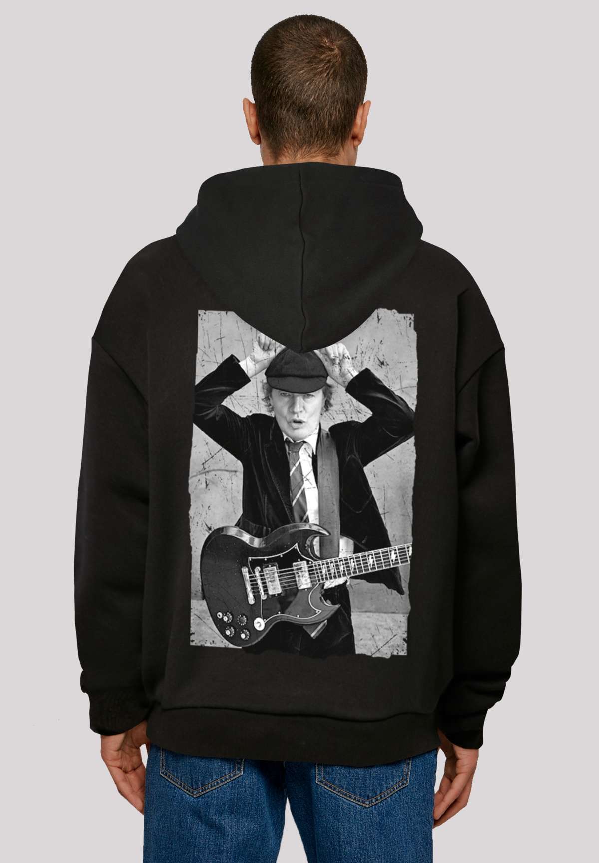 Толстовка с капюшоном»ACDC Hoodie Angus Young«