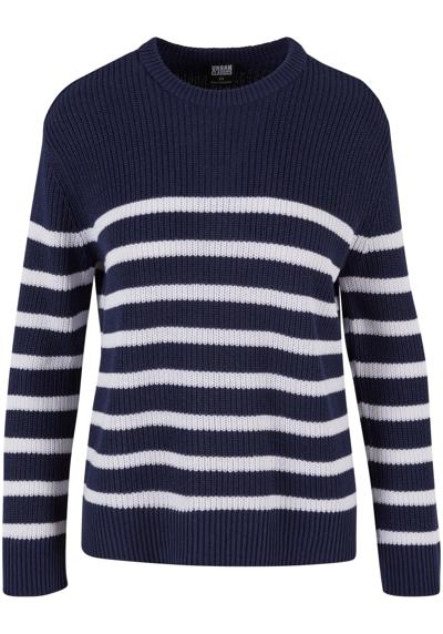 Свитер с круглым вырезом »Urban Classics Damen Ladies Rib Striped Sweater«