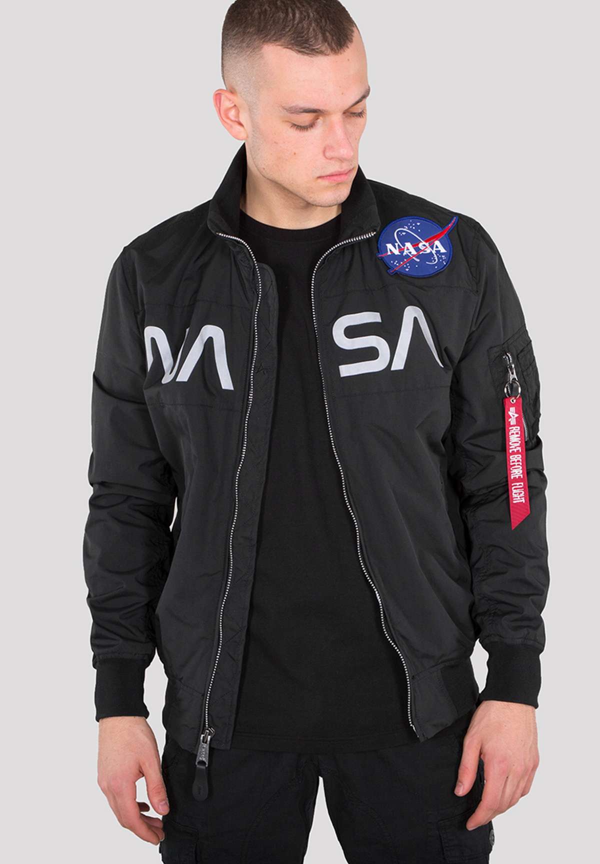 Куртка-бомбер Men - Bomber Jackets NASA Jacket