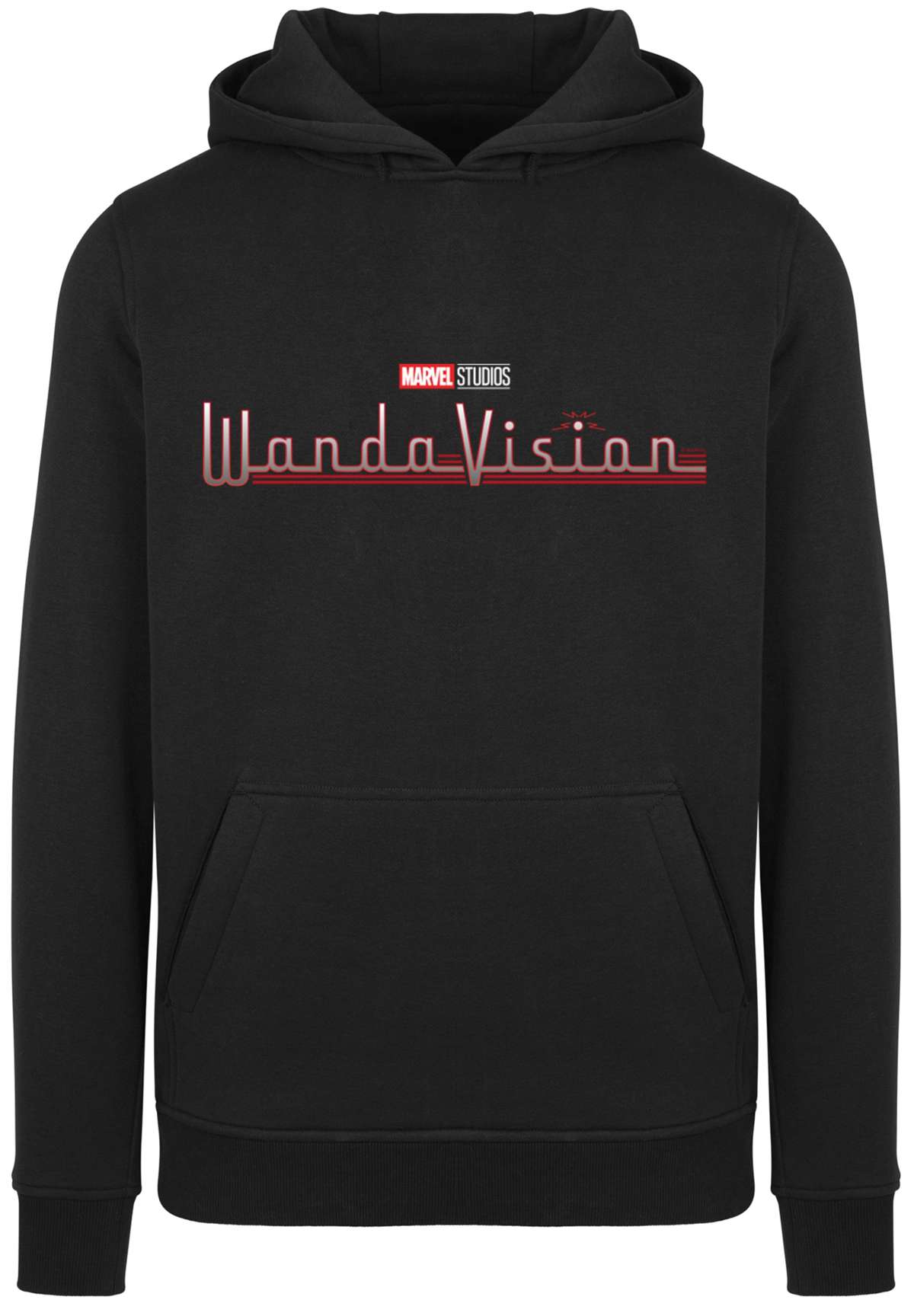 Свитер с круглым вырезом»Herren Marvel WandaVision Logo with Heavy Hoody«