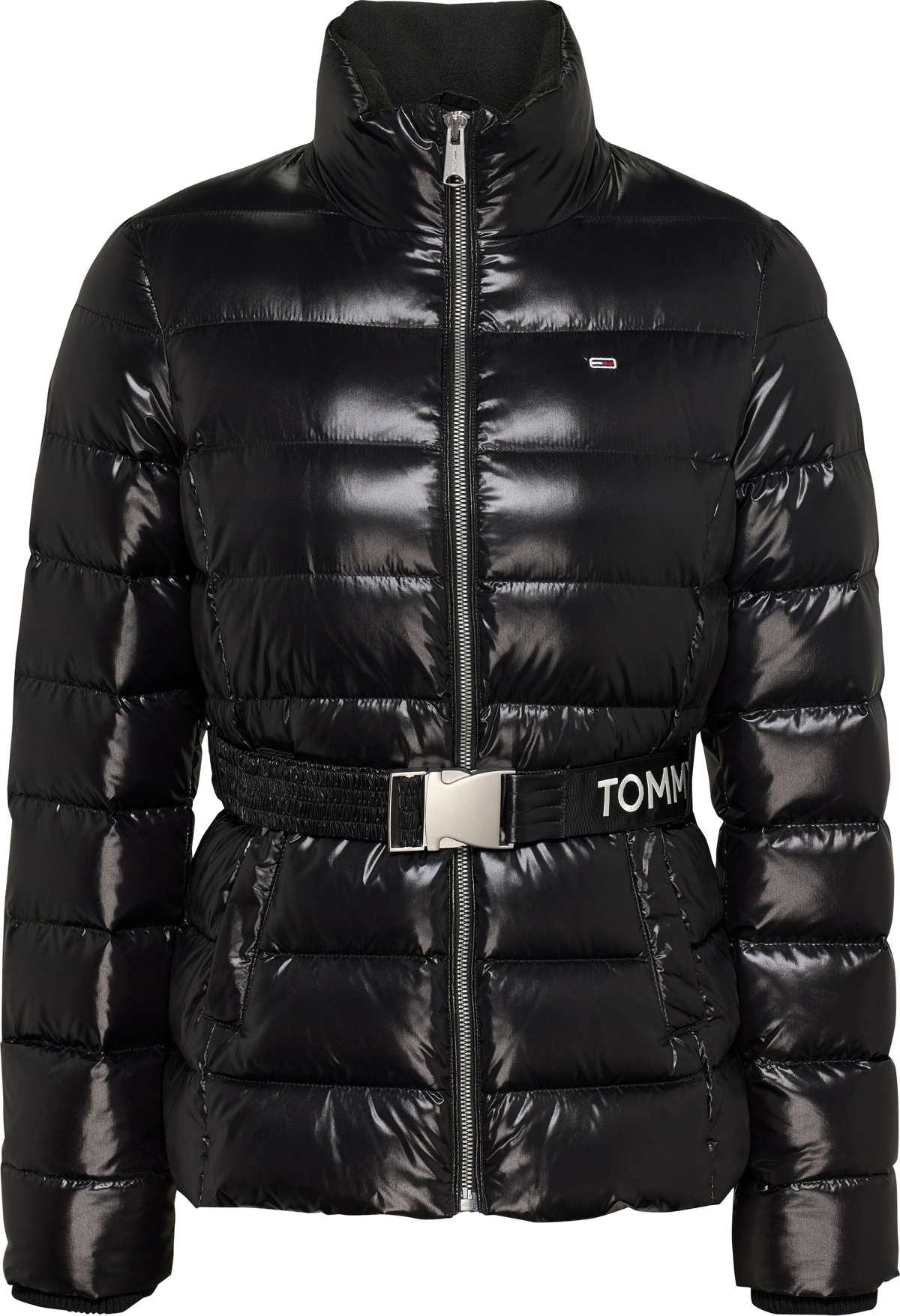 Стеганая куртка с блестящим эффектом »TJW BRANDED BELT DOWN JACKET«