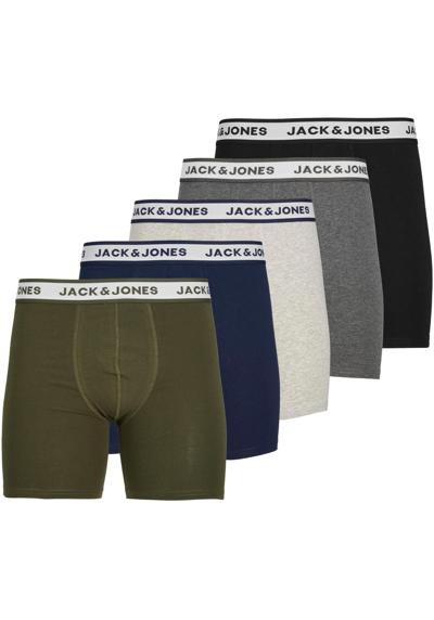 Боксеры JJ JACSOLID BOXER BRIEFS 5 P