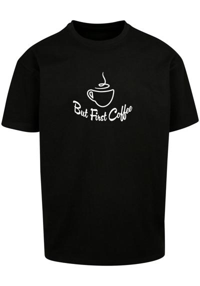 футболка»Herren But First Coffee Heavy Oversized Tee«