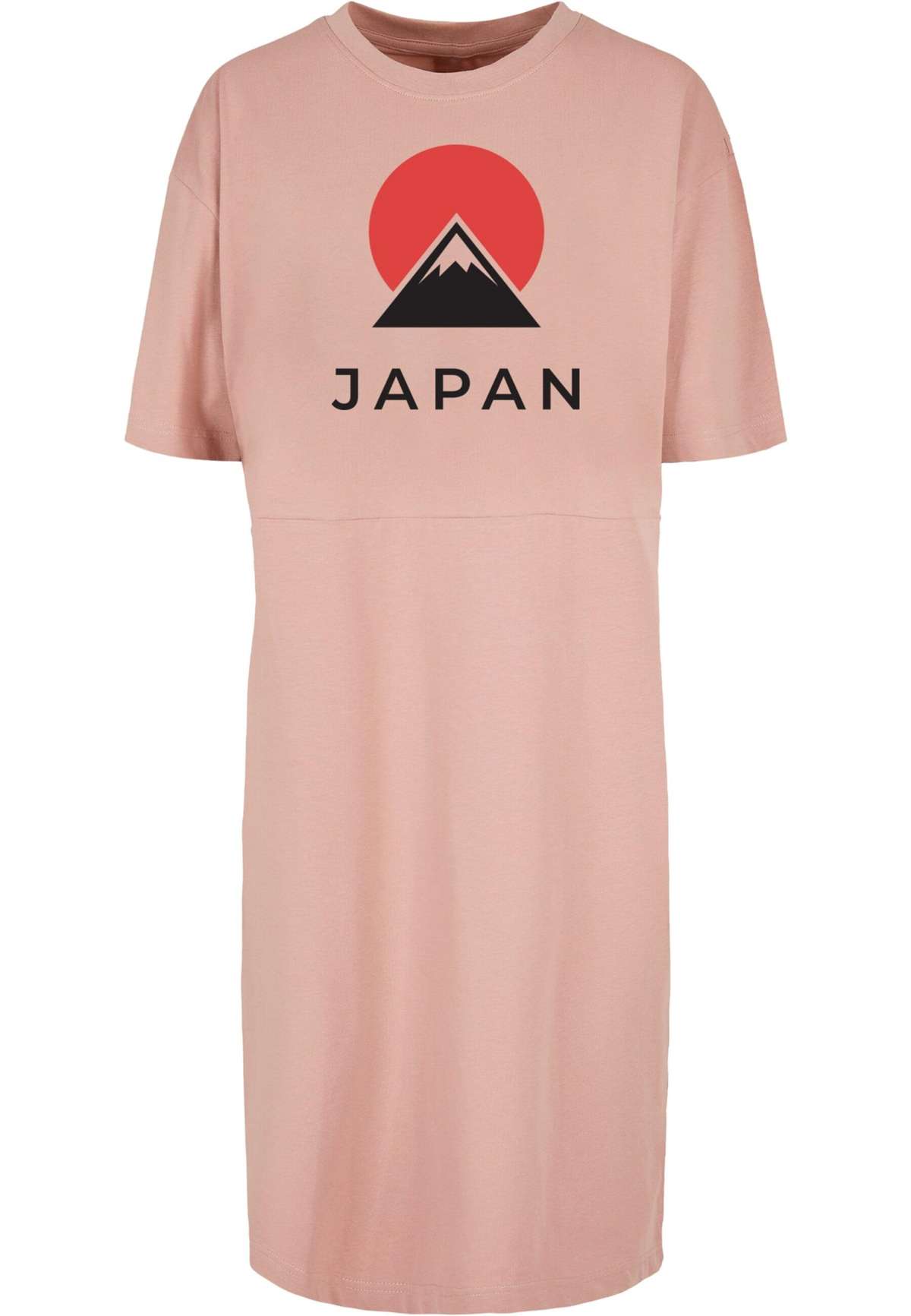 Платье-рубашка Damen Ladies Japan Organic Oversized Slit Tee Dress