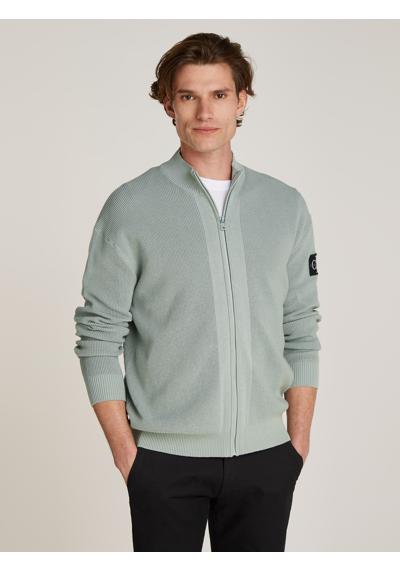 Кардиган с нашивкой-логотипом CORE BADGE SWEATER ZIP THROUGH