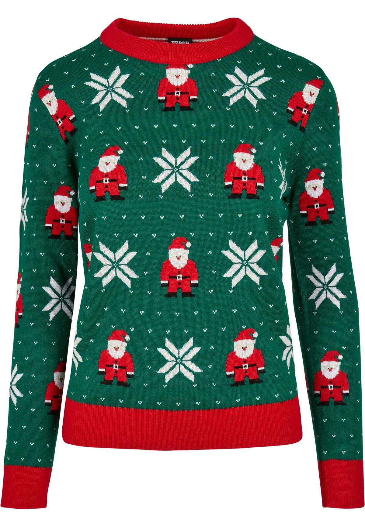 Свитер с круглым вырезом »Urban Classics Damen Ladies Santa Christmas Sweater«