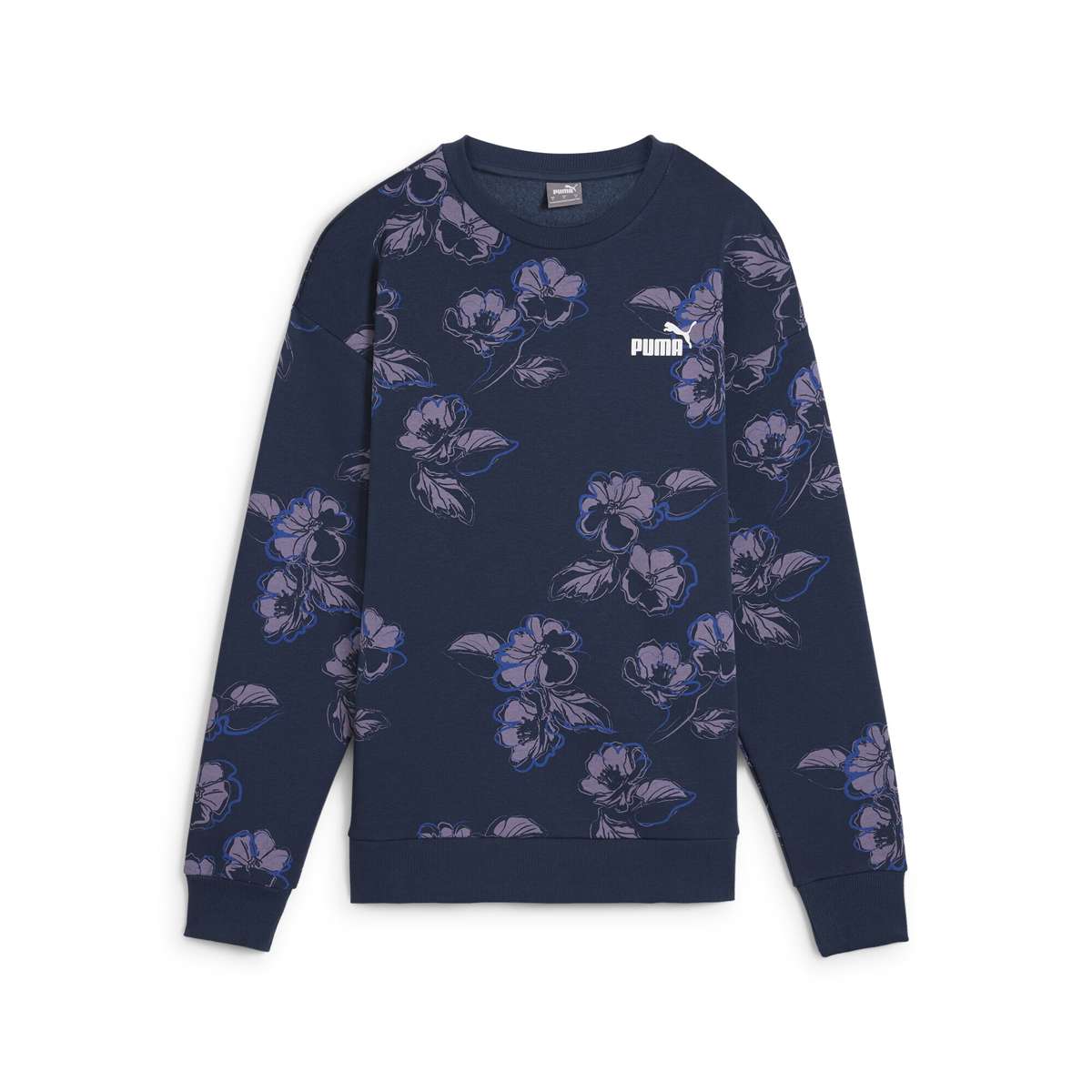 толстовка »ESS+ FLORAL VIBES Crew Fleece-Sweatshirt Damen«