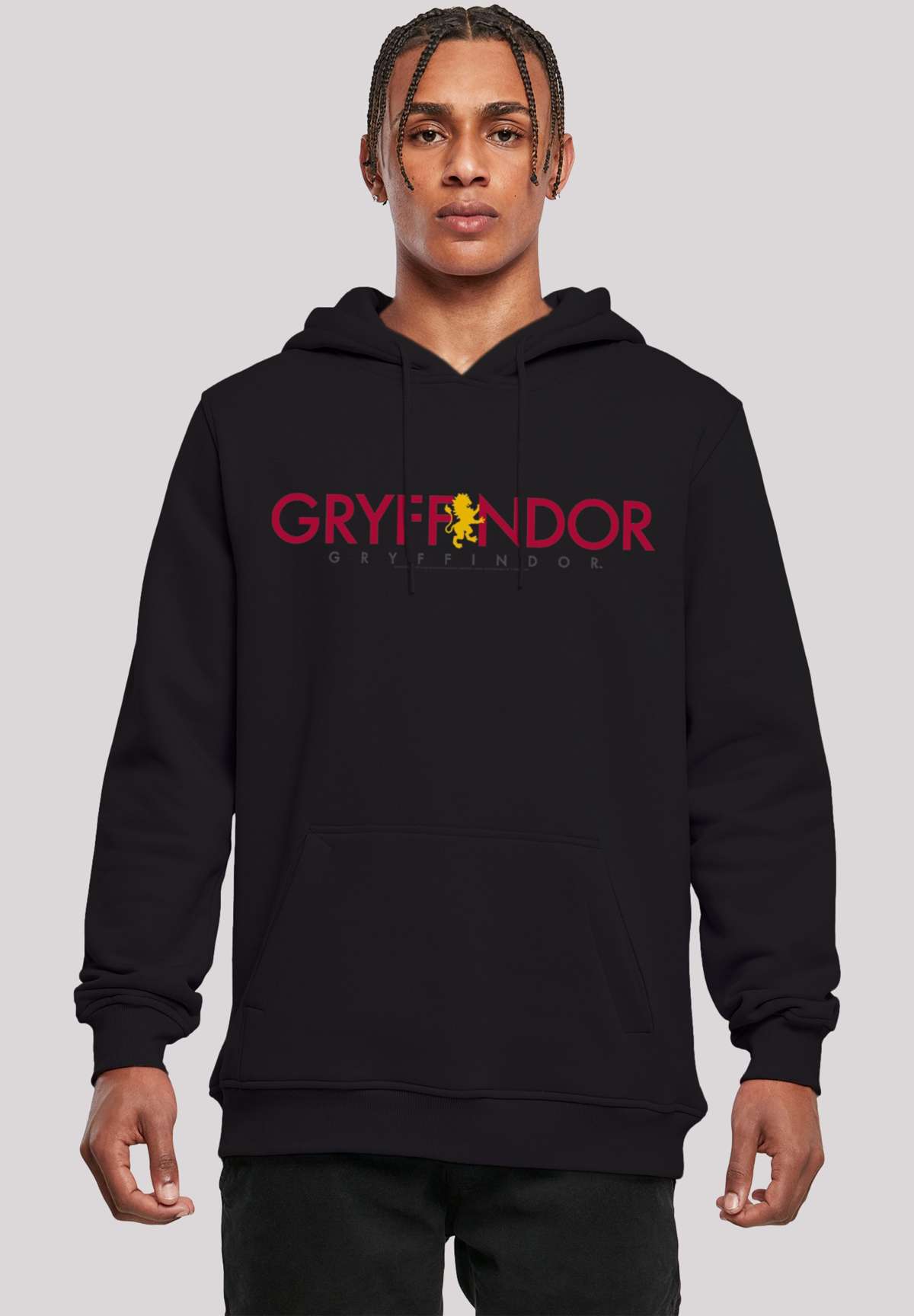 Толстовка с капюшоном»Harry Potter Gryffindor Text«