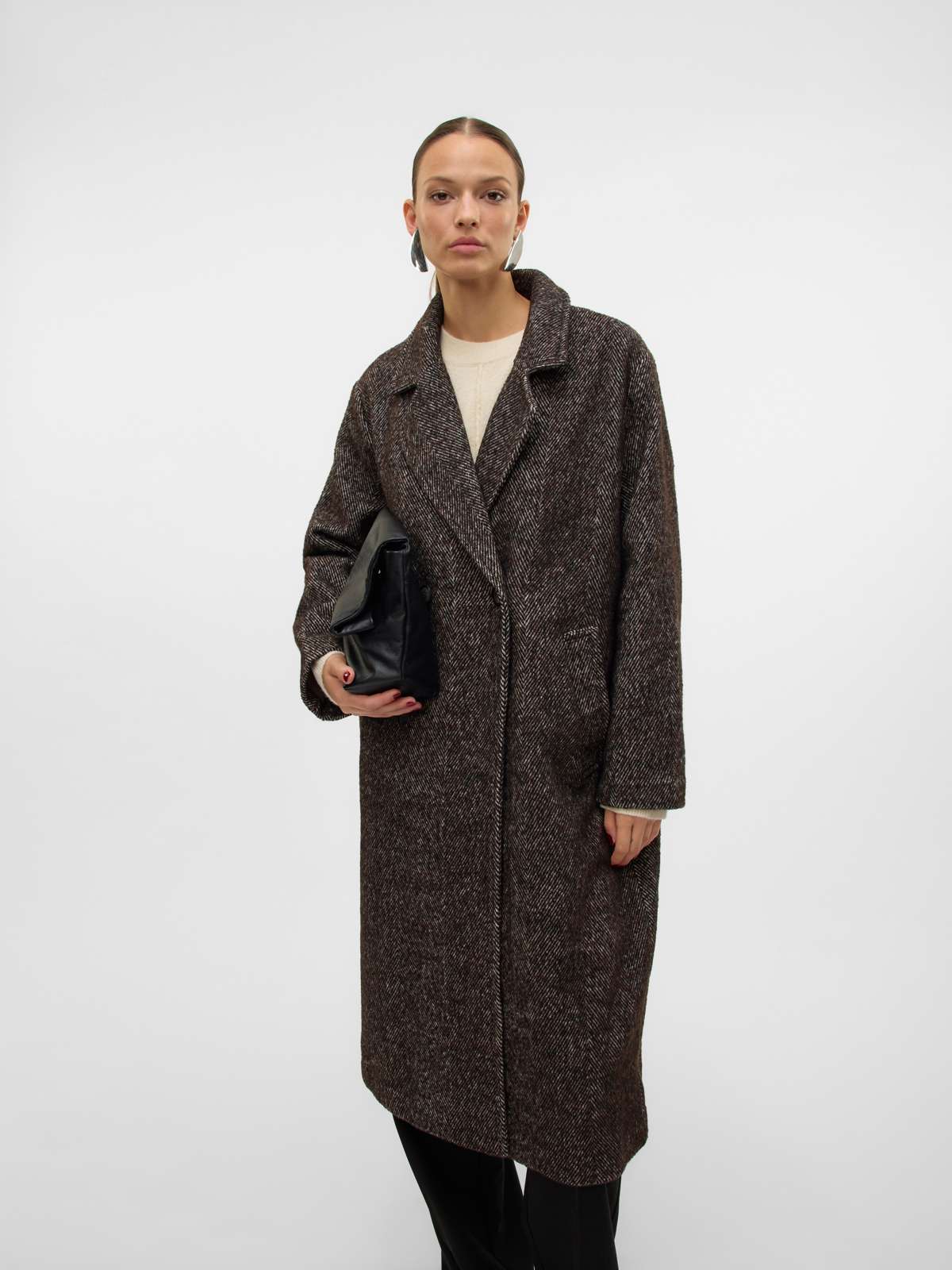 Длинное пальто с содержанием шерсти VMBABETTE LONG WOOL COAT GA