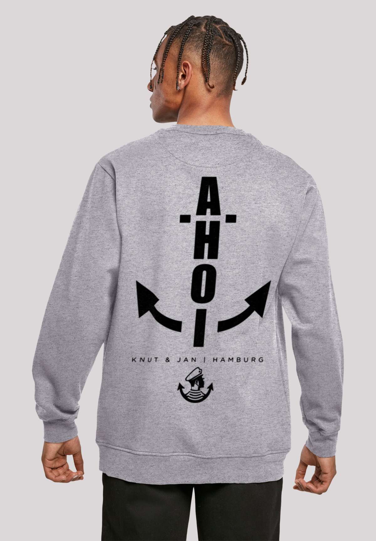 Толстовка с капюшоном»Herren Sweatshirt Ahoi Anker Knut & Jan Hamburg«