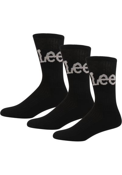 Носки спортивные, (3 пары), унисекс Lee Sports Socks