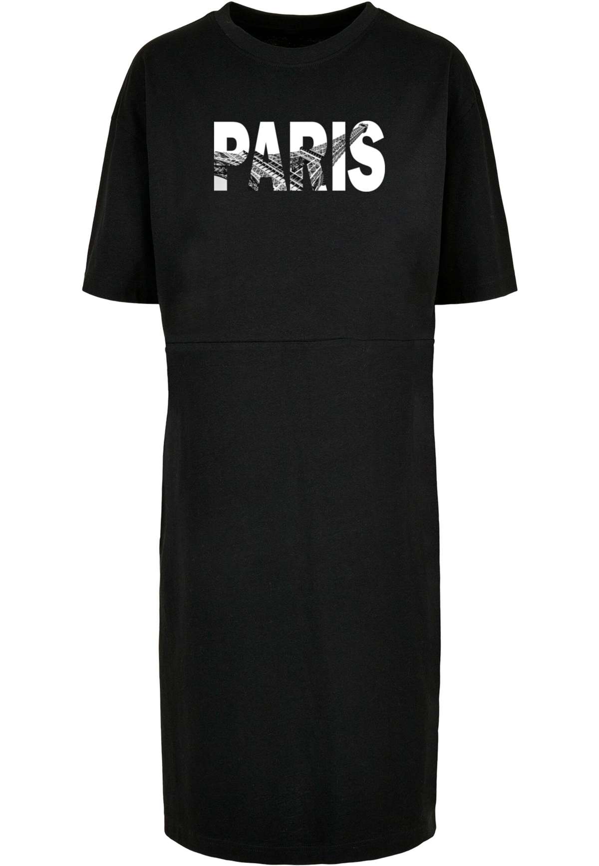 Платье-рубашка Damen Ladies Paris Eiffel Tower Oversized Slit Dress