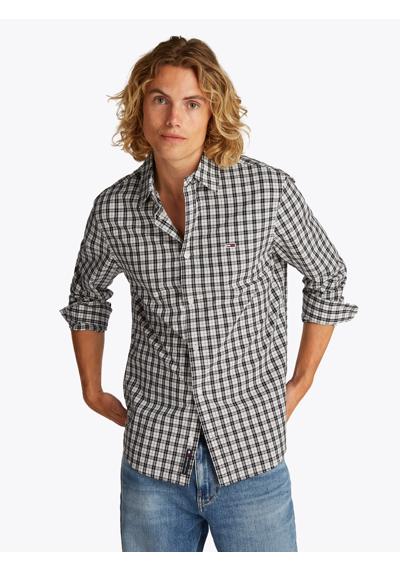 Рубашка с длинным рукавом TJM REG POPLIN CHECK LS SHIRT