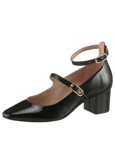 Брекеты-лодочки PUMP DOUBLE STRAP PATENT LEATHER