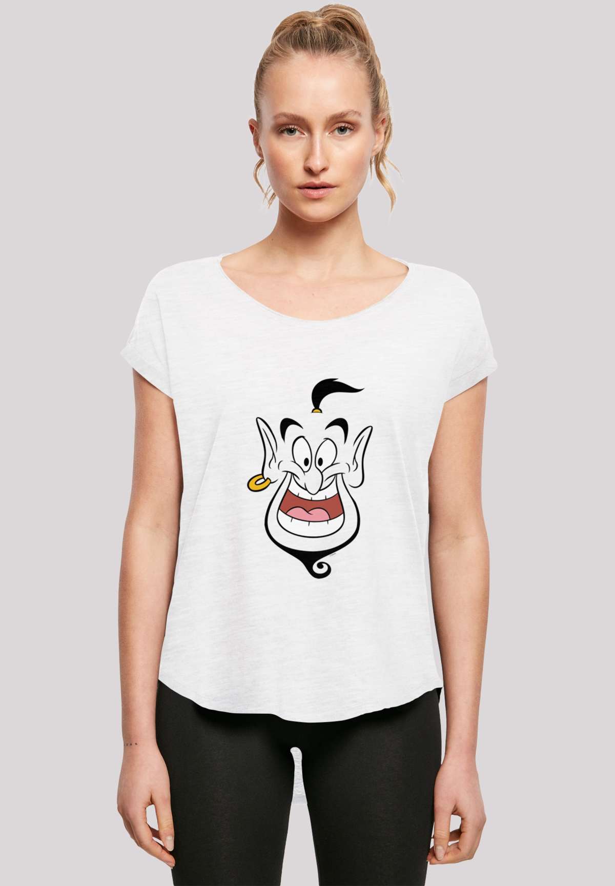 футболка »Long Cut T-Shirt Disney Aladdin Genie Face«