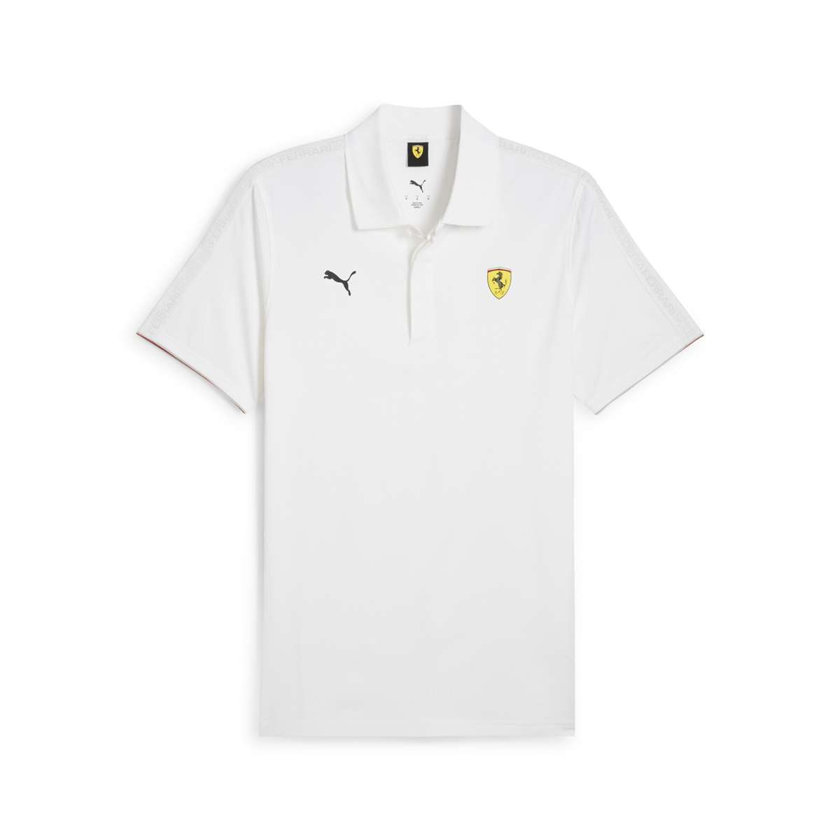 рубашка поло Scuderia Ferrari Race Cloudspun Poloshirt Herren