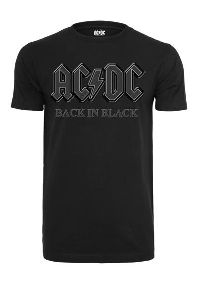 футболка Herren ACDC Back In Black Tee