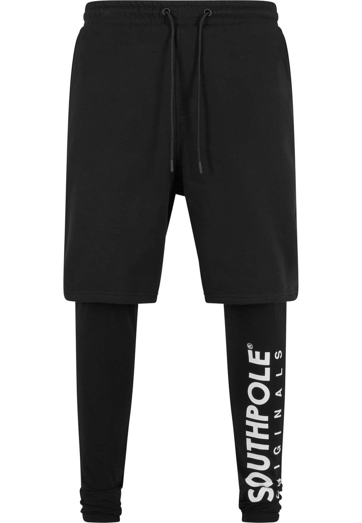 Тканевые брюки»Herren  Fleece Shorts with Leggings«