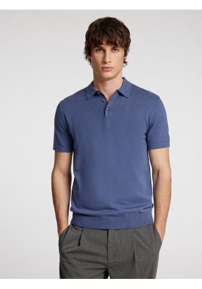 рубашка поло SLHBERG SS KNIT POLO NOOS