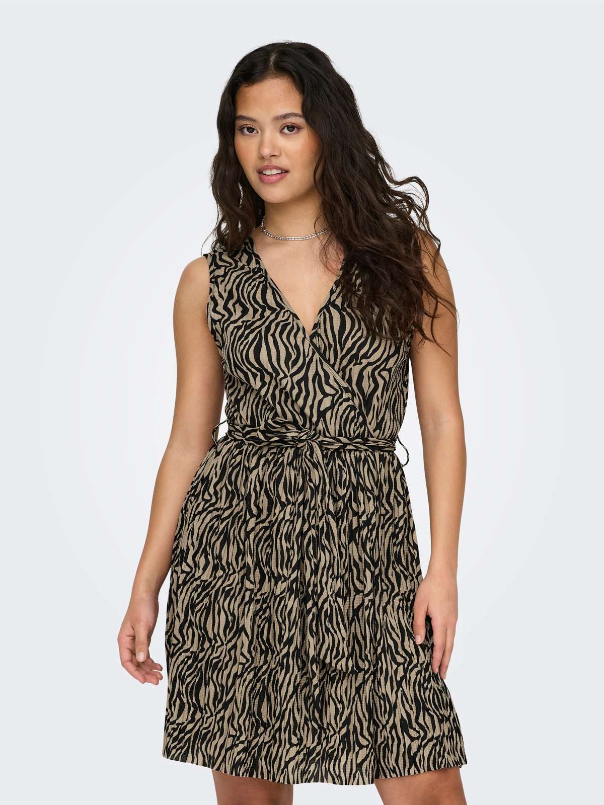 Мини-платье ONLSAFARI LIFE S/L DRESS JRS