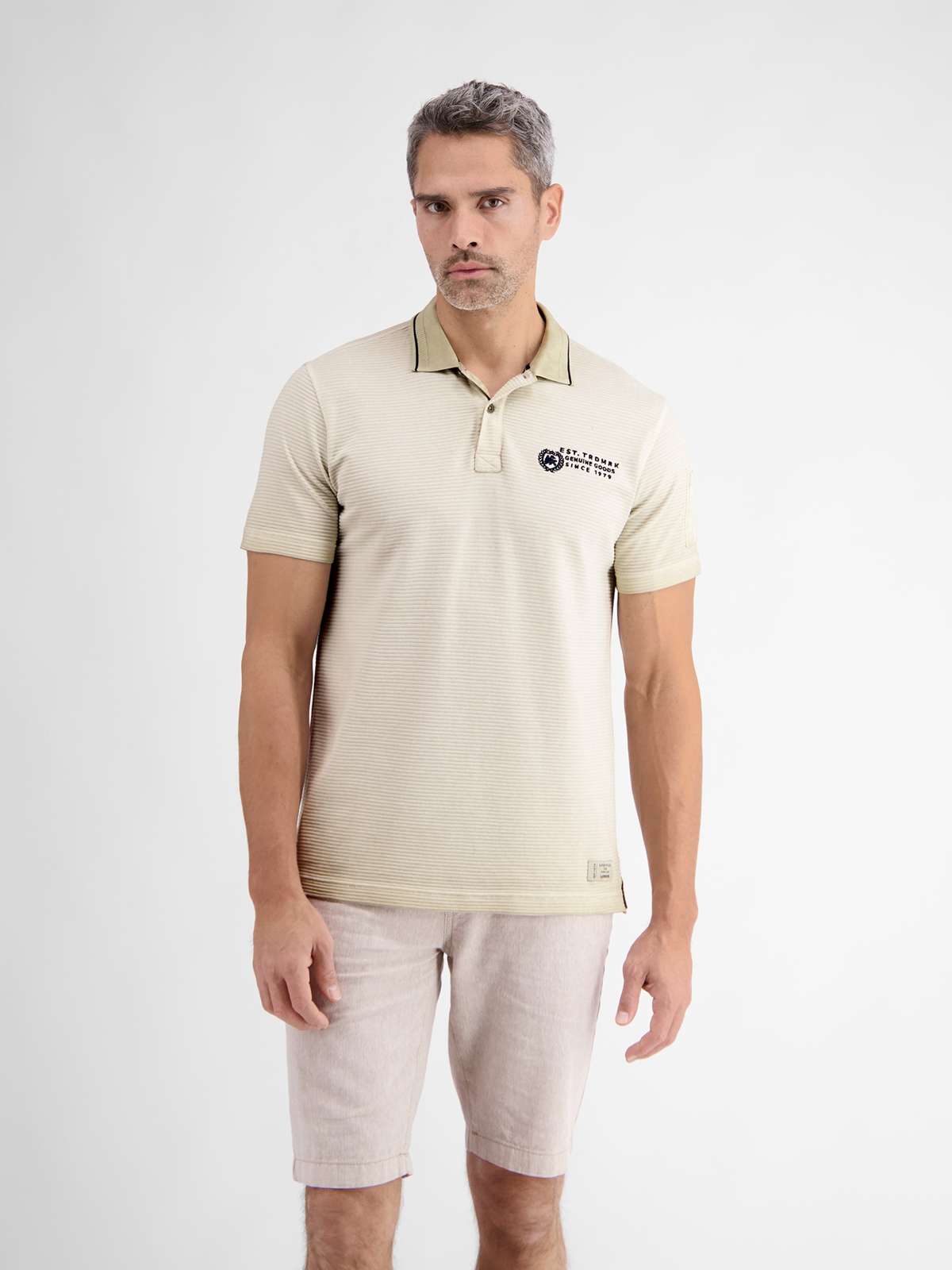 рубашка поло LERROS Sportliches Poloshirt