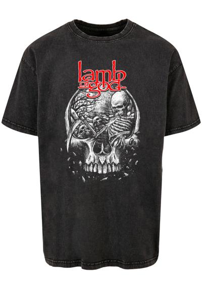 футболка»Herren Lamb Of God - Tombskull Washed Oversize Tee«