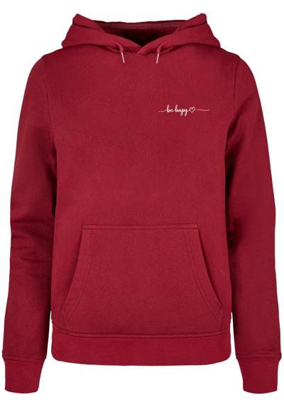 Толстовка с капюшоном Damen Ladies Be Happy Basic Hoody