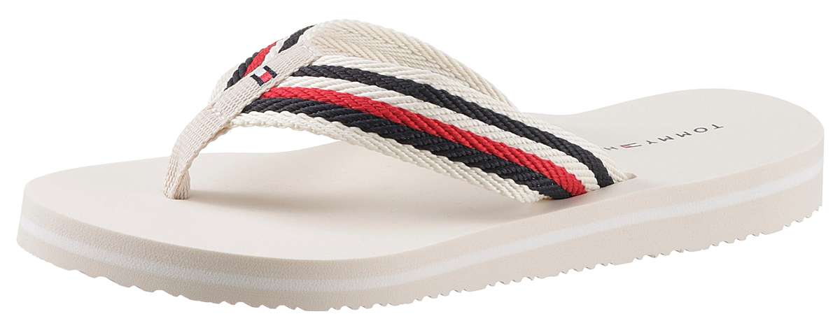 Разделители пальцев ног с полосатыми повязками»TOMMY ESSENTIAL COMFORT SANDAL«