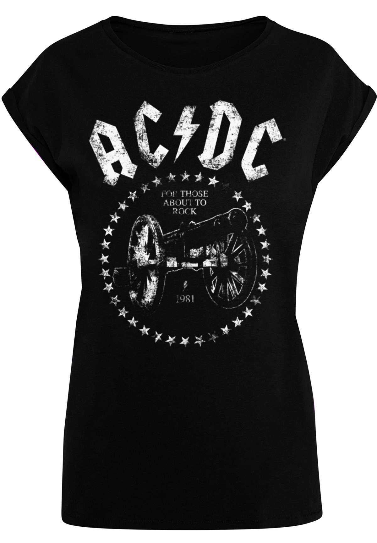 футболка PLUS SIZE ACDC We Salute You Cannon