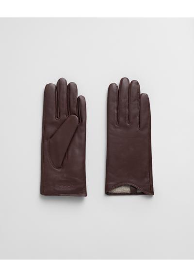 Кожаные перчатки LEATHER GLOVES