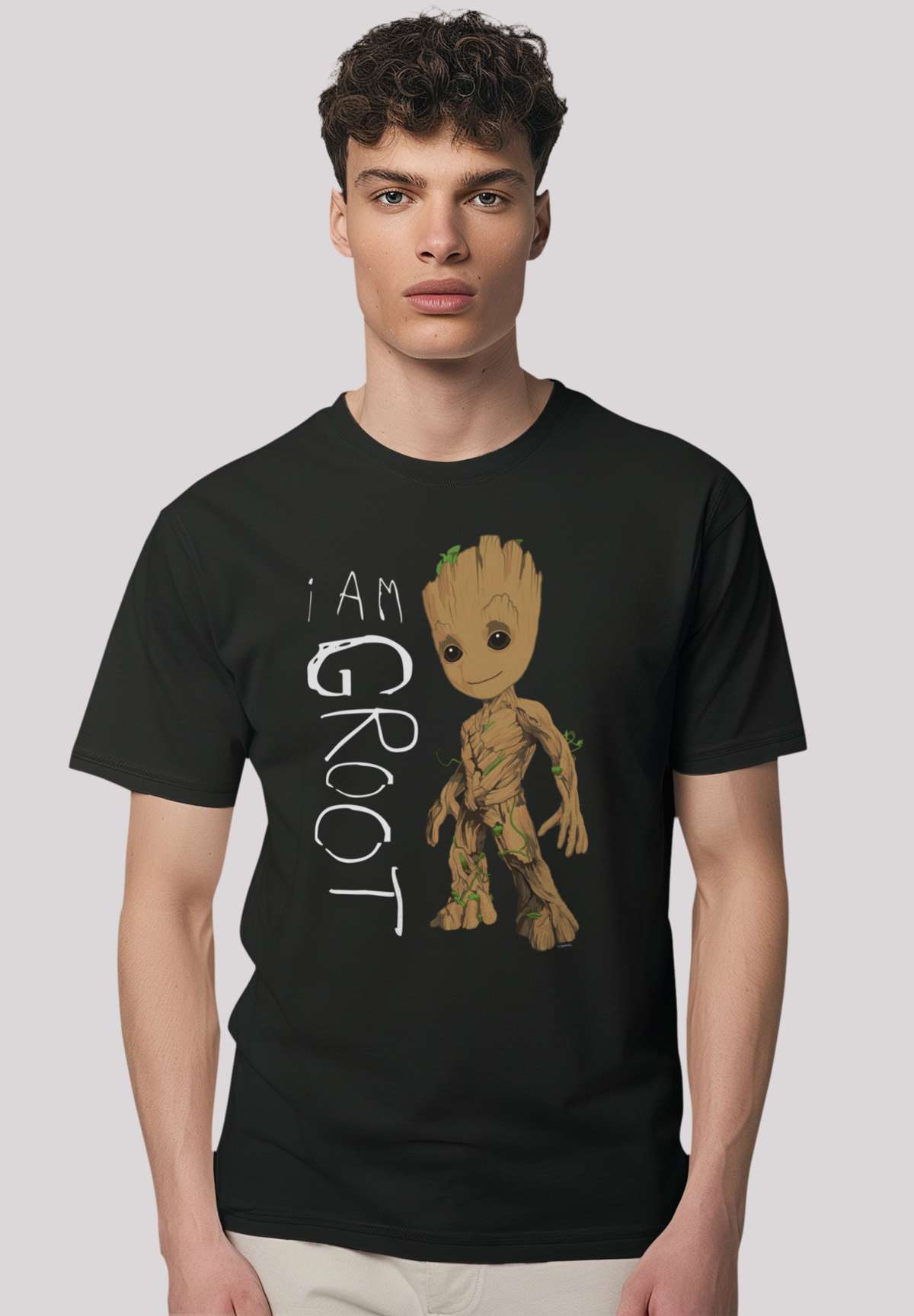 футболка»Marvel Guardians of the Galaxy Ich bin Groot«